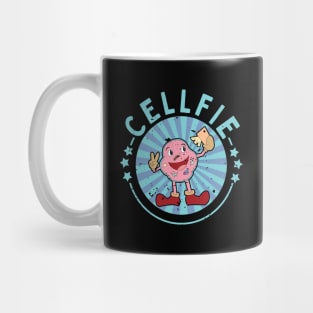 Cellfie Funny Biology Pun Mug